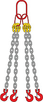 Строп цепной 1,6т-4,5м